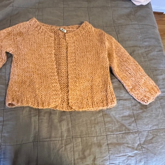 ALPACA OPEN CARDIGAN SWEATER - size S - Picture 7 of 12
